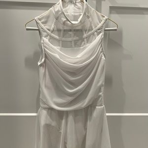 balera white leotard dress